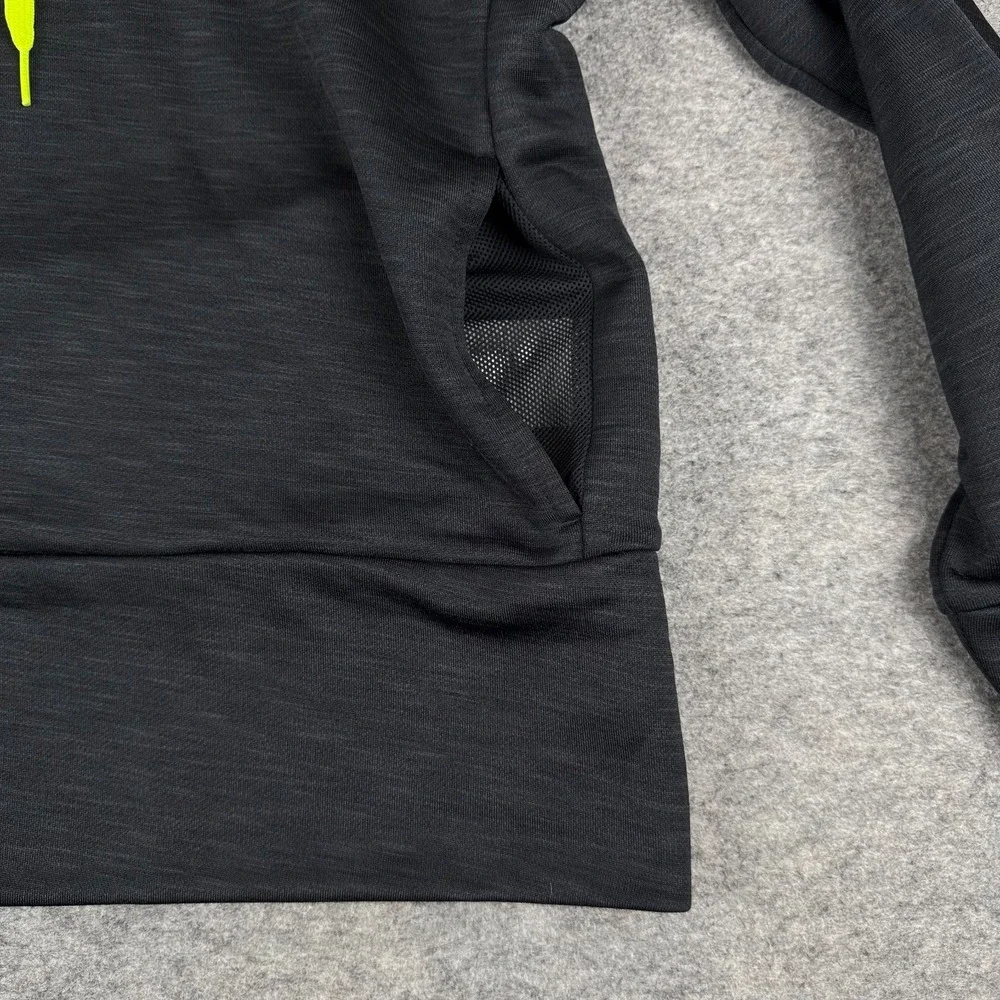 Nike Dri Fit Hoodie Pullover Just Do It Polyester Black Womens Medium M